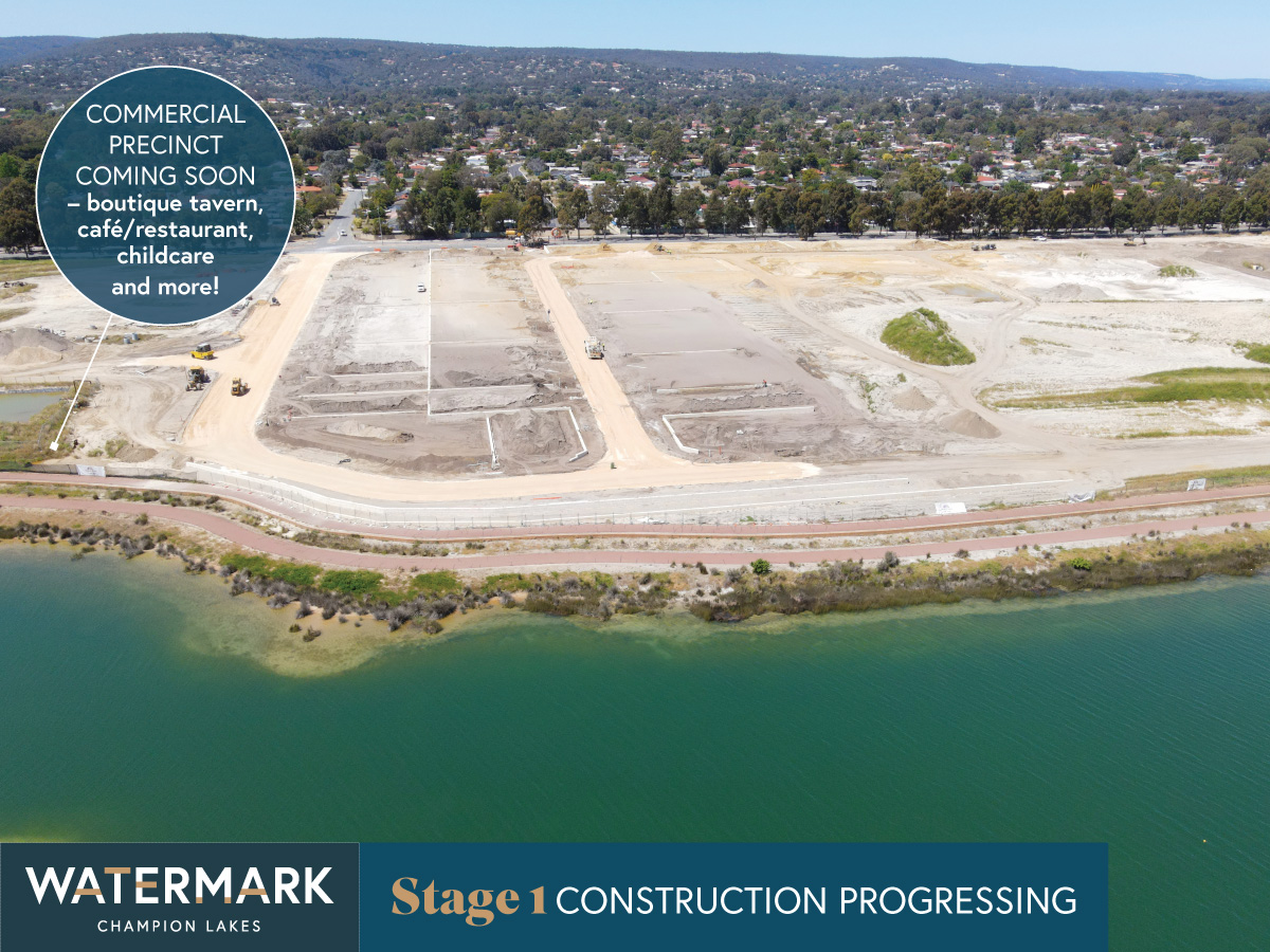 Construction Update Watermark Champion Lakes Land For Sale